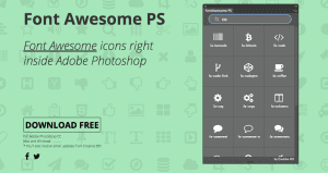  Font Awesome PS