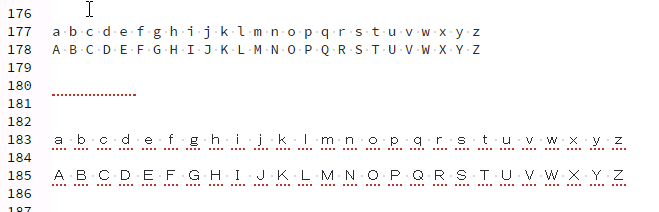 Highlight Multibyte Symbols